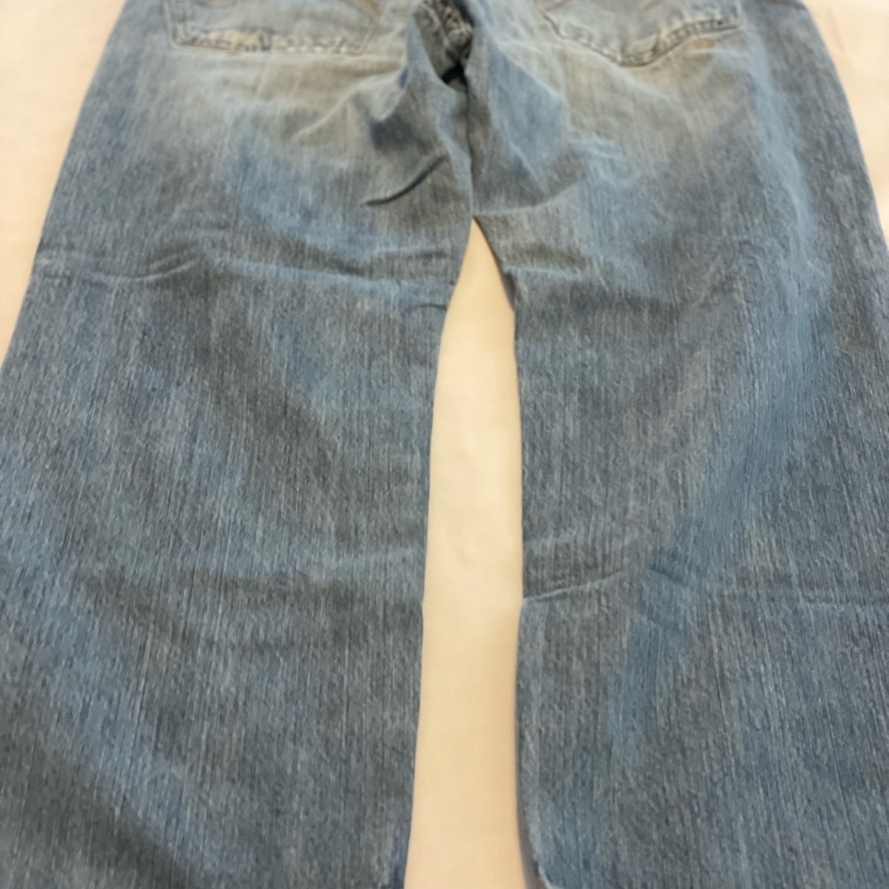 Union bay jeans distressed handcrafted Light Blue Denim - Picture 8 of 14